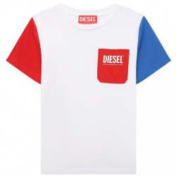 Хлопковая футболка Diesel J01296/0DAYD