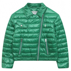 Пуховая куртка Herno PI000151G/12017/12 Команда марки стилизовала зеленую куртку