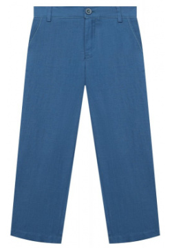 Льняные брюки Loro Piana FAM0332 Команда бренда адаптировала эти синие для