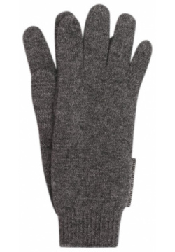Кашемировые перчатки Brunello Cucinelli B12M14589A Темно серые из