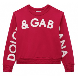 Хлопковый свитшот Dolce & Gabbana L5JW9J/G7KX3/2 6
