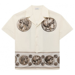 Хлопковая рубашка Dolce & Gabbana L43S83/G7J4U/2 6