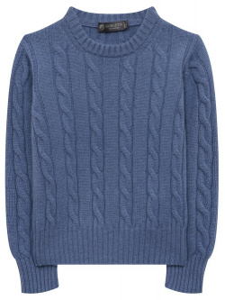 Кашемировый пуловер Giorgetti Cashmere MU3009B/T/2A 6A Для изготовления синего