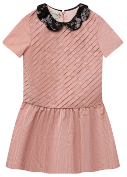 Платье Gucci 622856 XWALR приглушенного розового оттенка мастера марки