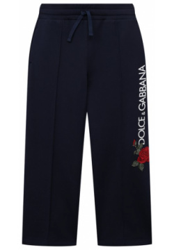 Хлопковые брюки Dolce & Gabbana L5JPB2/G7J7V/8 14