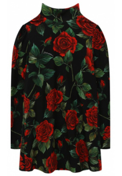 Хлопковое платье Dolce & Gabbana L5JD7L/HS7MR/8 14 Для пошива разноцветного