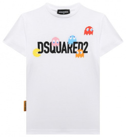 Хлопковая футболка Dsquared2 DQ2166/D00MV