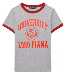 Хлопковая футболка Loro Piana FAM2323