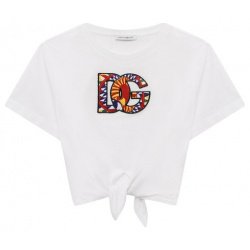 Хлопковая футболка Dolce & Gabbana L5JTLP/G7J9S/2 6