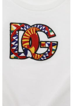 Хлопковая футболка Dolce & Gabbana L5JTLP/G7J9S/8 14