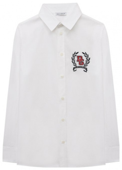 Хлопковая рубашка Dolce & Gabbana L43S23/G7JU7/8 14