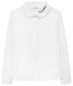 Хлопковая блузка Dolce & Gabbana L55S83/G7JJ2/8 14