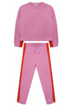 Комплект из свитшота и брюк Stella McCartney TT3B20 Для изготовления розового