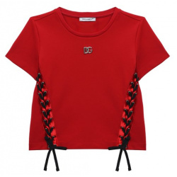 Футболка Dolce & Gabbana L5JTMF/G7K5L/8 14 Для пошива ярко красной футболки