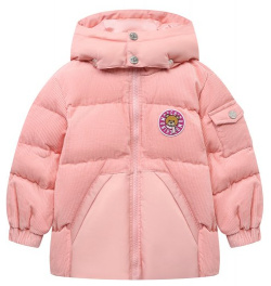 Утепленная куртка Moschino HUS044/LWA04/4A 8A Создавая куртку оттенка ягодного