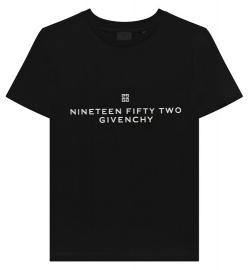 Хлопковая футболка Givenchy H25445/6A 12A