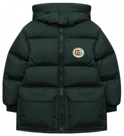 Пуховое пальто Gucci 654399/XWA02 Зеленое станет достойной заменой парке