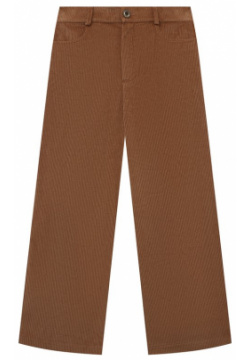 Хлопковые брюки Paade Mode 234189118/10 14 Для пошива прямых коричневых брюк