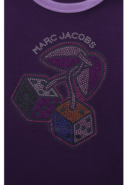 Хлопковая футболка MARC JACOBS (THE) W15669/2A 5A