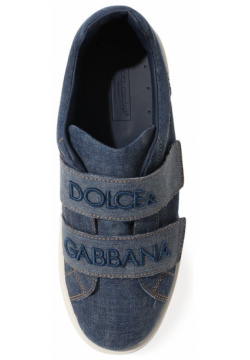 Текстильные кеды Dolce & Gabbana DA5113/AT254/37 39