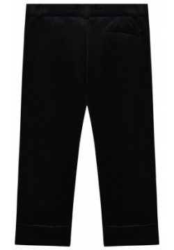 Бархатные брюки в пижамном стиле Gucci 516387/XBE24