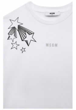 Хлопковая футболка MSGM kids F3MSJGTH135