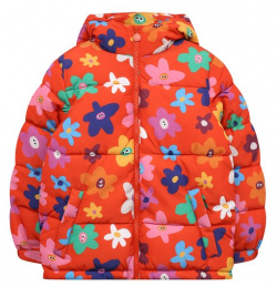 Утепленная куртка Stella McCartney TT2B47 Для пошива красной стеганой куртки с