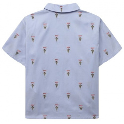 Хлопковая рубашка Gucci 604093 XWAH4