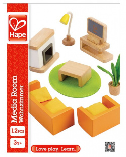 Игрушечный набор мебели Гостиная Hape E3452_HP