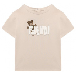 Хлопковая футболка Fendi BUI076/ST8