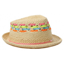 Шляпа Billieblush U20340 Шляпу поркпай адаптировали для солнечного лета
