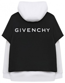 Хлопковое худи Givenchy H25480/12+/14
