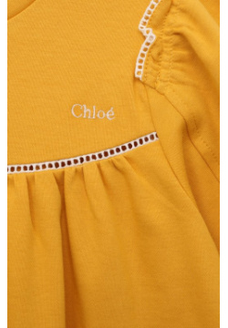 Хлопковое платье Chloé C20071/2A 5A