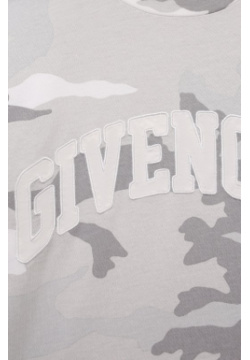 Хлопковая футболка Givenchy H30179/6A 12A