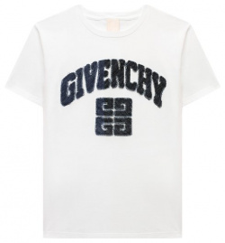 Хлопковая футболка Givenchy H30167/12+/14