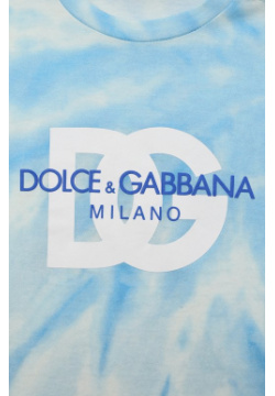 Хлопковая футболка Dolce & Gabbana L1JTDM/G7G5N