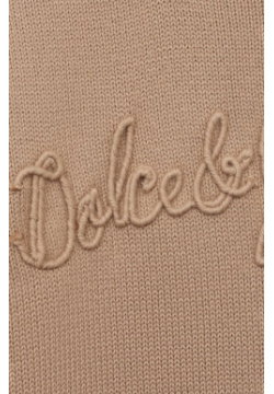 Хлопковый пуловер Dolce & Gabbana L4KWE2/JBCE0