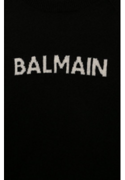 Шерстяной пуловер Balmain BV9B00