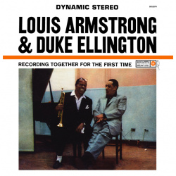 Louis Armstrong and Duke Ellington  Recording Together For The First Time (LP) Warner Music