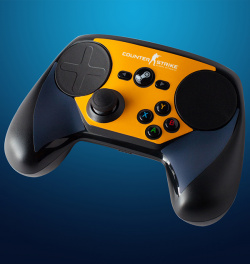 Комплект накладок CSGO Blue/Orange для Steam Controller Valve Corporation 