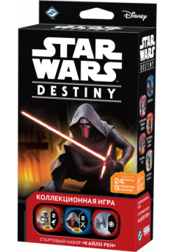Настольная игра Star Wars Destiny: Кайло Рен  Стартовый набор Hobby World