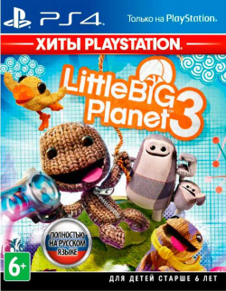 LittleBigPlanet 3 (Хиты PlayStation) [PS4] Sony Computer Entertainment (SCEE) В