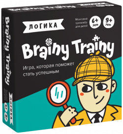 Настольная игра головоломка Brainy Trainy: Логика Trainy 