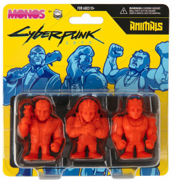 Набор фигурок Cyberpunk 2077: Monos Animals Series 1 Jinx 