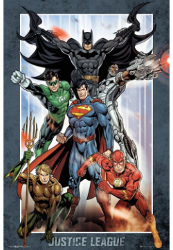 Постер DC Comics: Justice League Group GB eye 