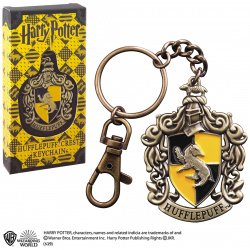 Брелок Harry Potter: Hufflepuff Crest The Noble Collection 