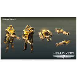 HELLDIVERS  Defenders Pack [PC Цифровая версия] (Цифровая версия) PlayStation Mobile Inc