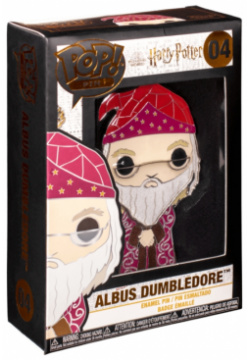 Значок Funko Pop Pin: Harry Potter  – Albus Dumbledore Large Enamel Pin