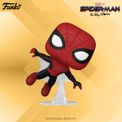 Фигурка Funko POP Marvel: Spider Man No Way Home – Upgraded Suit Bobble Head (9 5 см)