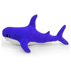 Мягкая игрушка подушка Акула синяя (50 см) Мальвина 
